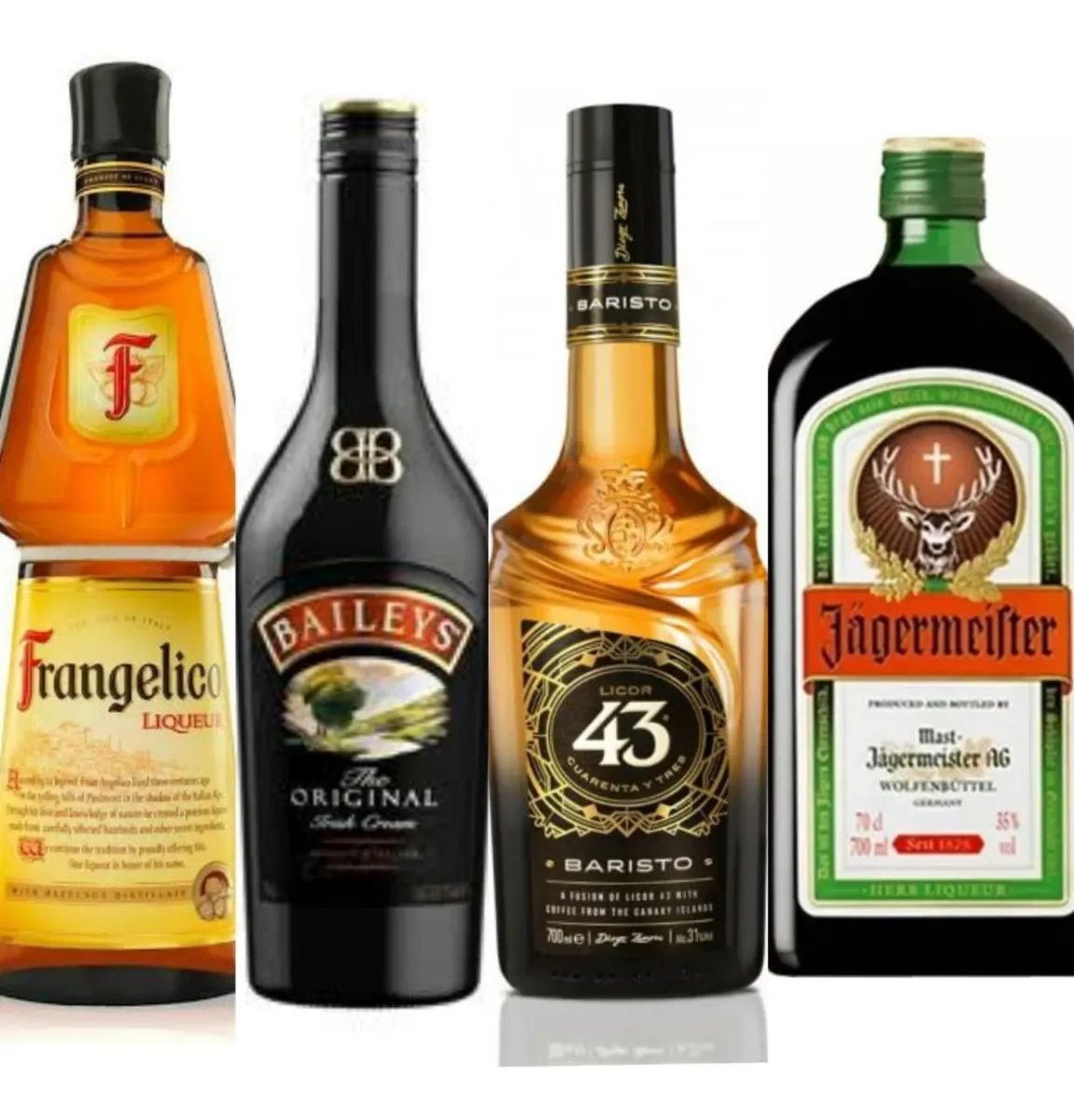 Licores originales para capuchinos